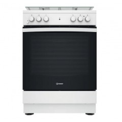 Indesit IS67M4KHW/E Κουζίνα 73lt με Εστίες Υγραερίου & Ρεύματος Π60εκ. Λευκή Indesit IS67M4KHW/E Κουζίνα 73lt με Εστίες Υγραερίου & Ρεύματος Π60εκ. Λευκή